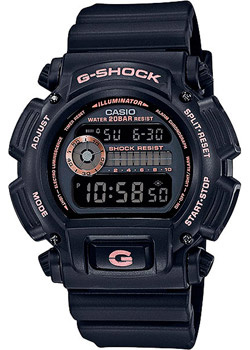 Японские наручные  мужские часы Casio DW 9052GBX 1A4 Коллекция G Shock Э