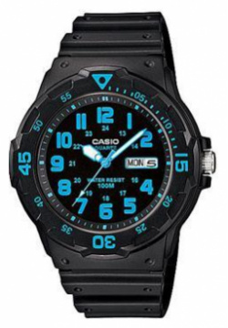 Японские наручные  мужские часы Casio MRW 200H 2B Коллекция Analog