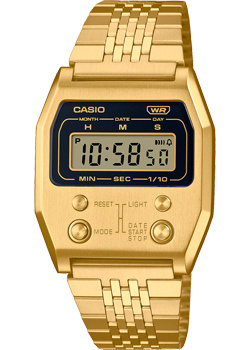 Японские наручные  мужские часы Casio A1100G 5 Коллекция Vintage Электронные