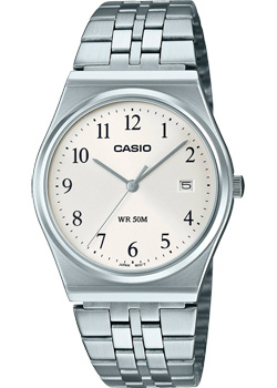 Японские наручные  мужские часы Casio MTP B145D 7B Коллекция Analog