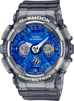 Японские наручные  женские часы Casio GMA S120TB 8A Коллекция G Shock Кварцевые
