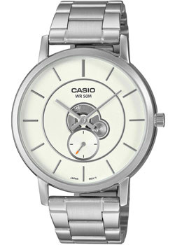Японские наручные  мужские часы Casio MTP B130D 7A Коллекция Analog