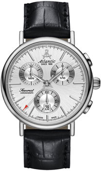 Швейцарские наручные  мужские часы Atlantic 50441 41 21 Коллекция Seacrest