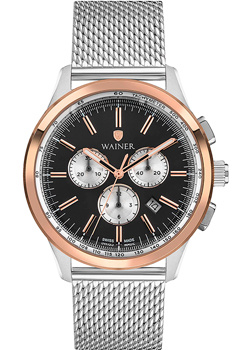 Швейцарские наручные  мужские часы Wainer WA 12340E Коллекция Classic