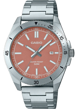 Японские наручные  мужские часы Casio MTP B155D 5E Коллекция Analog