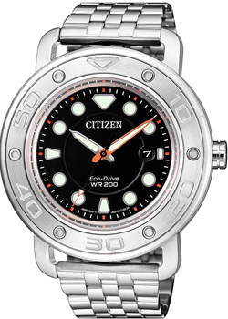 Японские наручные  мужские часы Citizen AW1531 89E Коллекция Eco Drive