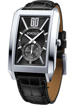 fashion наручные  мужские часы Sokolov 351 71 00 02 01 3 Коллекция I Want