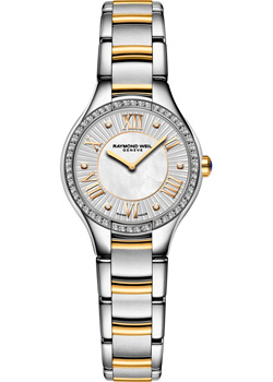 Швейцарские наручные  женские часы Raymond weil 5124 S2P 00966 Коллекция Noemia