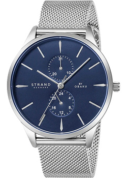 fashion наручные  мужские часы Obaku S703GMCLMC Коллекция STRAND