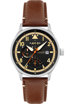 fashion наручные  мужские часы AVI 8 AV 4101 0B Коллекция Hawker Hurricane К