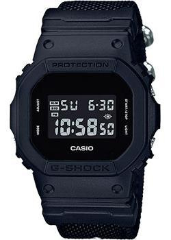 Японские наручные  мужские часы Casio DW 5600BBN 1E Коллекция G Shock