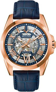 Японские наручные  мужские часы Bulova 97A161 Коллекция Sutton