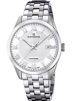 Швейцарские наручные  мужские часы Candino C4709 B Коллекция Couple Кварцевые