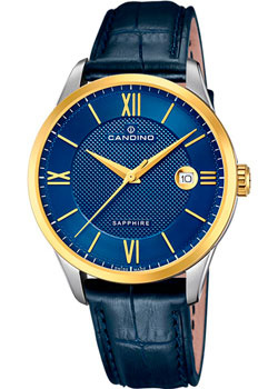 Швейцарские наручные  мужские часы Candino C4708 B Коллекция Couple