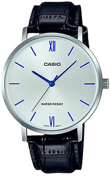 Японские наручные  мужские часы Casio MTP VT01L 7B1 Коллекция Analog