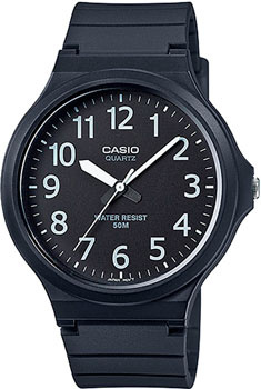 Японские наручные  мужские часы Casio MW 240 1B Коллекция Analog Кварцевые