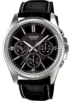Японские наручные  мужские часы Casio MTP 1375L 1A Коллекция Analog