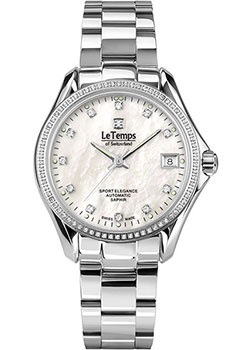 Швейцарские наручные  женские часы Le Temps LT1033 15BS01 Коллекция Sport Elegance Automatic