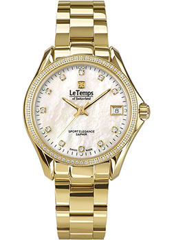 Швейцарские наручные  женские часы Le Temps LT1030 85BD01 Коллекция Sport Elegance