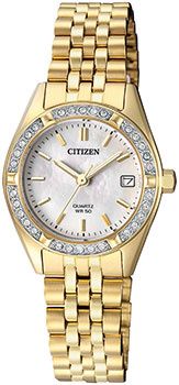 Японские наручные  женские часы Citizen EU6062 50D Коллекция Elegance