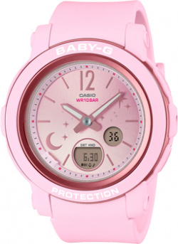 Японские наручные  женские часы Casio BGA 290DS 4A Коллекция Baby G
