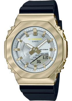 Японские наручные  женские часы Casio GM S2100BC 1A Коллекция G Shock