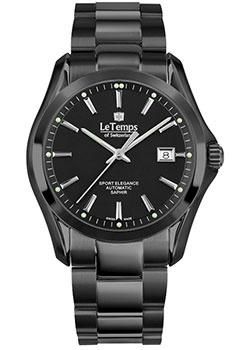 Швейцарские наручные  мужские часы Le Temps LT1090 23BS02 Коллекция Sport Elegance Automatic