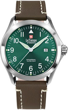 Швейцарские наручные  мужские часы Le Temps LT1040 04BL16 Коллекция Air Marshal