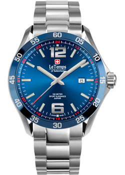 Швейцарские наручные  мужские часы Le Temps LT1040 19BS01 Коллекция Sport Elegance