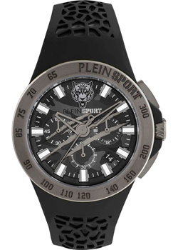 fashion наручные  мужские часы Plein Sport PSABA0123 Коллекция THUNDERSTORM CHRONO
