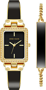 fashion наручные  женские часы Anne Klein 3898BKST Коллекция Box Set