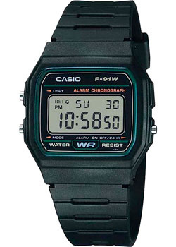Японские наручные  мужские часы Casio F 91W 3 Коллекция Vintage