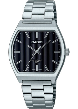 Японские наручные  мужские часы Casio MTP B140D 1A Коллекция Analog