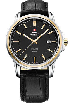 Швейцарские наручные  мужские часы Swiss Military SM34039 10 Коллекция Classic К