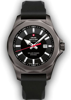 Швейцарские наручные  мужские часы Swiss Military SMS34073 07 Коллекция Solar Power
