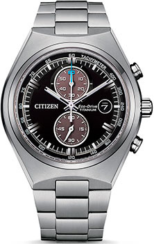 Японские наручные  мужские часы Citizen CA7090 87E Коллекция Eco Drive