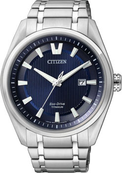 Японские наручные  мужские часы Citizen AW1240 57L Коллекция Super Titanium