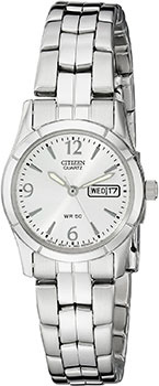 Японские наручные  женские часы Citizen EQ0540 57A Коллекция Elegance