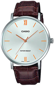 Японские наручные  мужские часы Casio MTP VT01L 7B2 Коллекция Analog