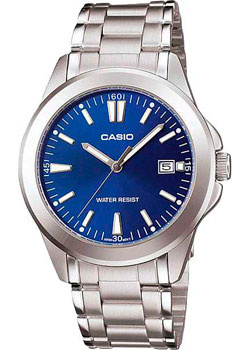 Японские наручные  мужские часы Casio MTP 1215A 2A2 Коллекция Analog
