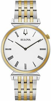 Японские наручные  мужские часы Bulova 98A233 Коллекция Regatta