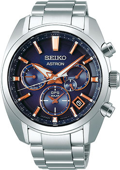 Японские наручные  мужские часы Seiko SSH049J1 Коллекция Astron