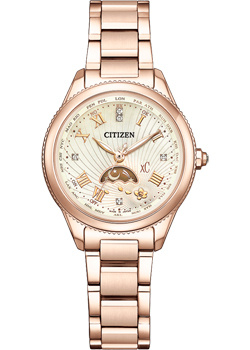 Японские наручные  женские часы Citizen EE1006 51W Коллекция xC Кварцевые