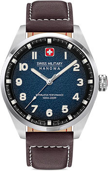 Швейцарские наручные  мужские часы Swiss military hanowa SMWGA0001502 Коллекция Greyhound