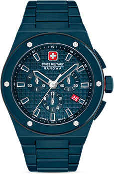 Швейцарские наручные  мужские часы Swiss military hanowa SMWGI0002281 Коллекция Sidewinder Ceramic