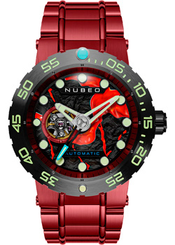 fashion наручные  мужские часы Nubeo NB 6086 44 Коллекция OPPORTUNITY AUTOMATIC