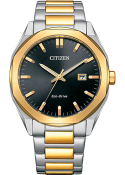 Японские наручные  мужские часы Citizen BM7604 80E Коллекция Eco Drive