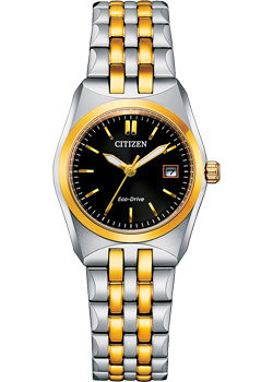 Японские наручные  женские часы Citizen EW2299 50E Коллекция Eco Drive