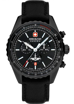 Швейцарские наручные  мужские часы Swiss military hanowa SMWGC0000330 Коллекция Afterburn Chrono