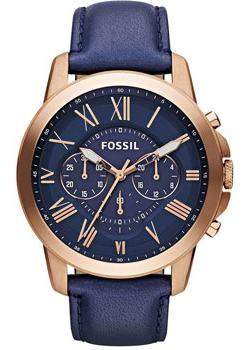 fashion наручные  мужские часы Fossil FS4835 Коллекция Grant